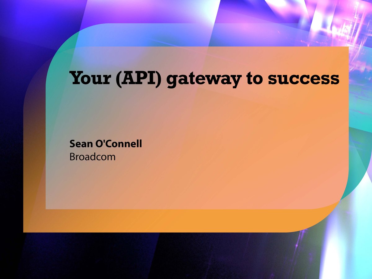 1.3 Your (API) Gateway